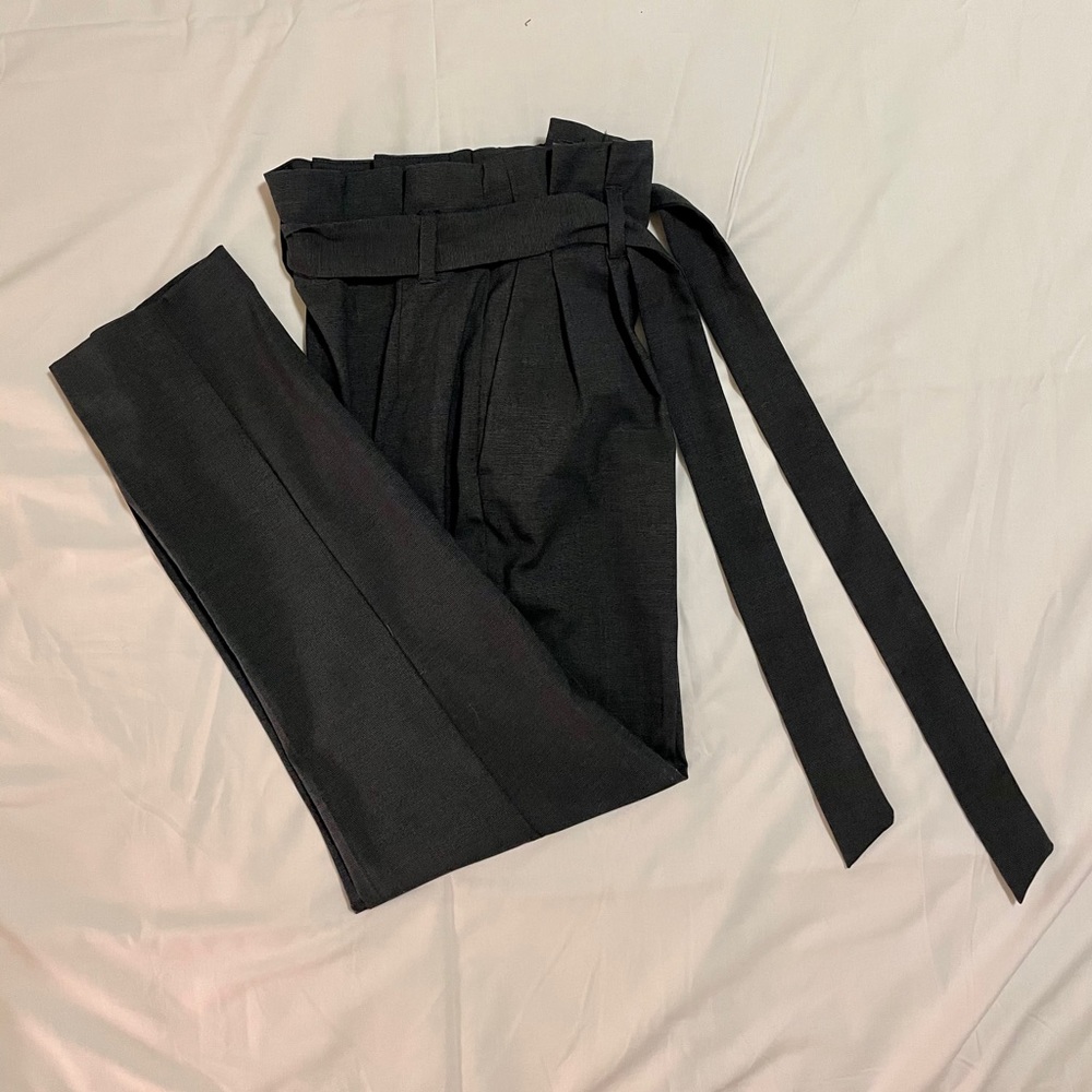 HM High Cinch Waist Pants, Size 2